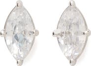 Kate Spade New York marquise cut solitaire stud earrings