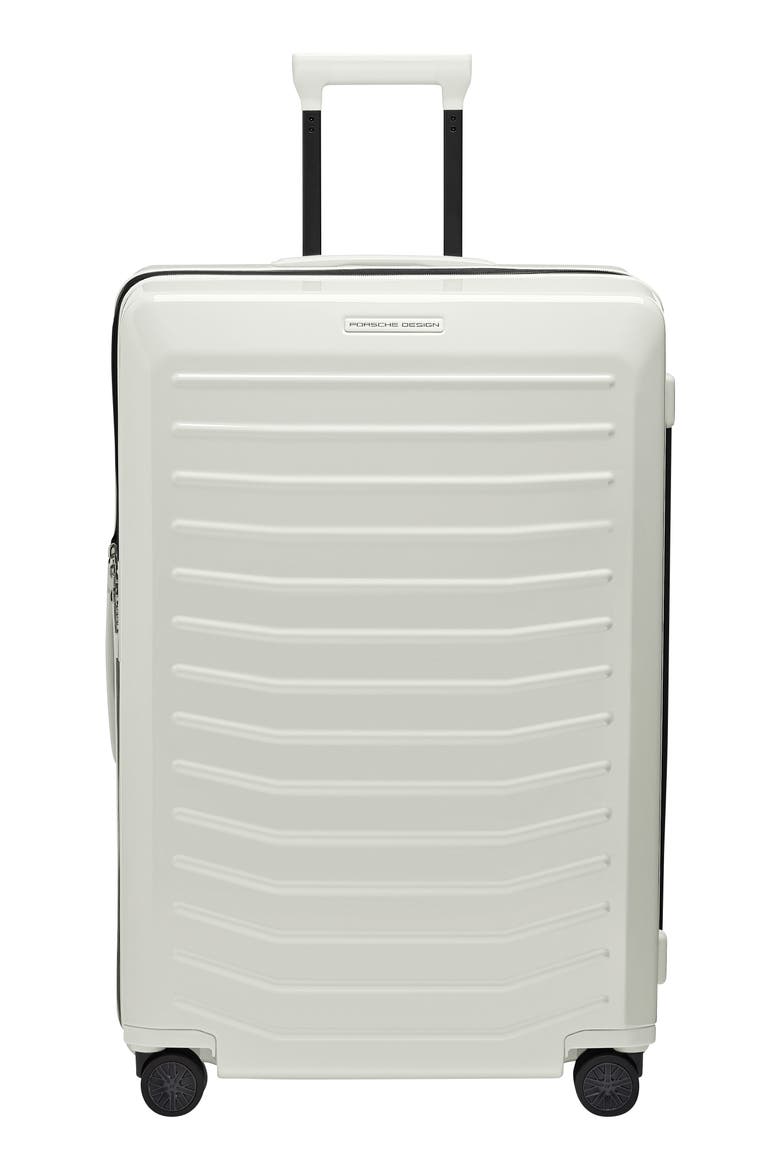 Roadster Check-In Large 30-Inch Spinner Suitcase, Main, color, WHITE