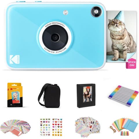 Printomatic+ Instant Camera Gift Bundle Kit