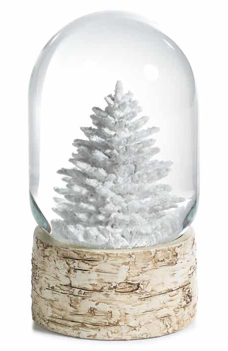 Zodax White Tree Snow Globe