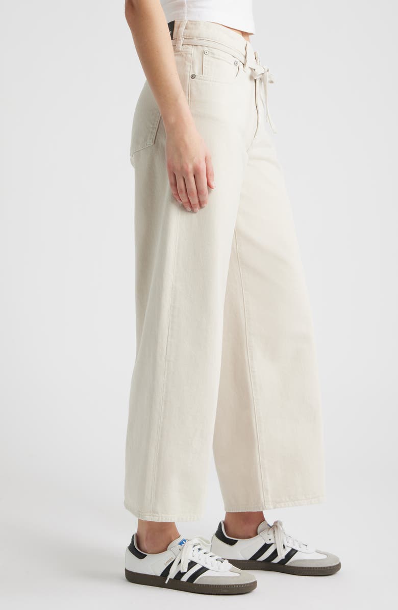 Brooklyn Industries Morgan Mid Rise Jeans, Alternate, color, Light Cream Colored