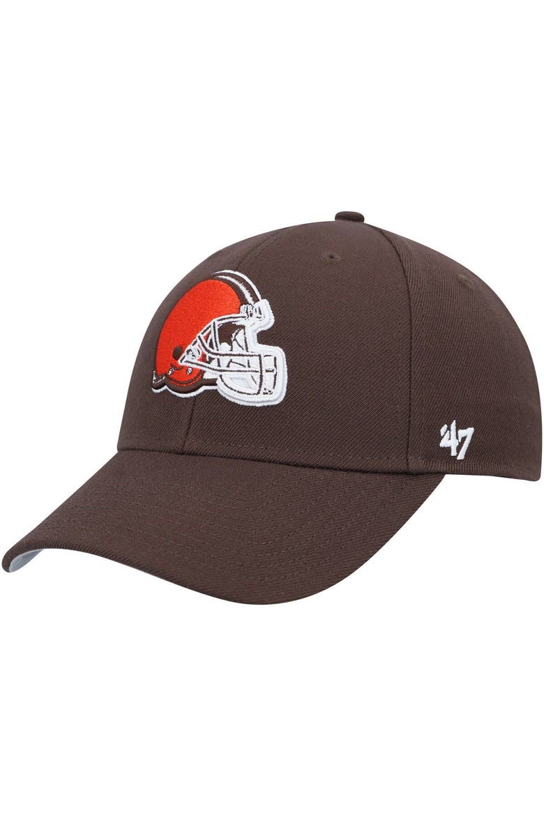 Men's '47 Brown Cleveland Browns MVP Adjustable Hat, Main, color, Brown