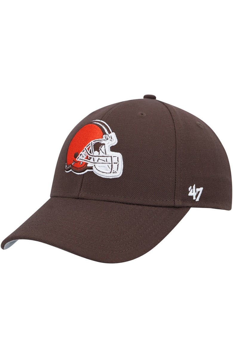 '47 Men's '47 Brown Cleveland Browns MVP Adjustable Hat, Main, color, Brown