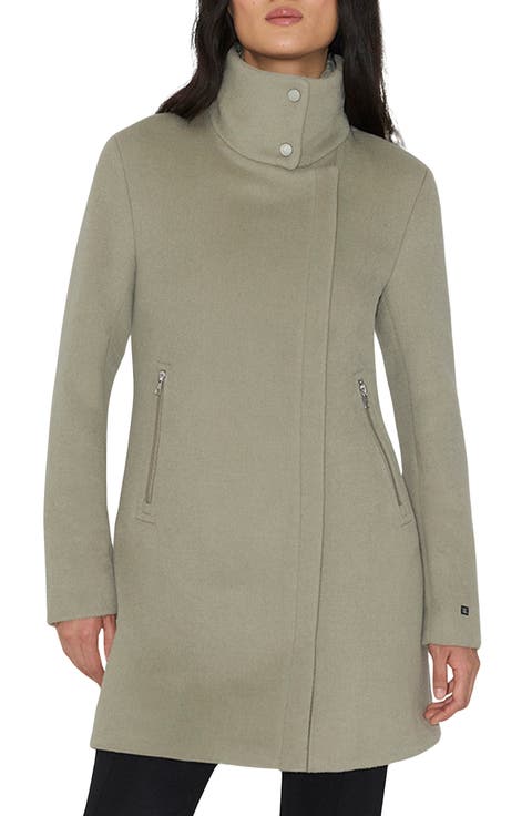 Abbi Down & Feather Fill Jacket with Detachable Bib