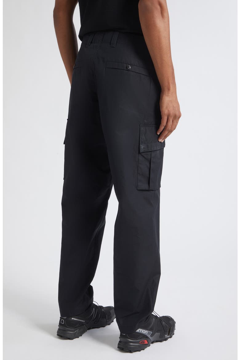 Cotton Cargo Pants, Alternate, color, V0029 BLACK