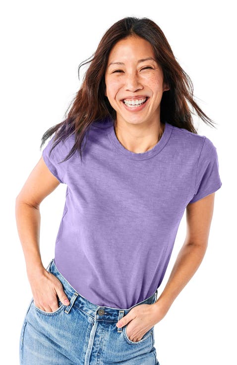 Women's Fit Classic Slub Crewneck Tee