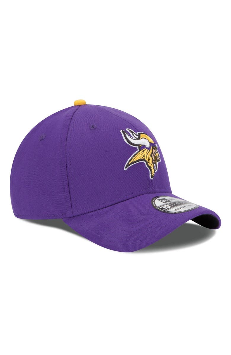New Era Minnesota Vikings New Era 39THIRTY Team Classic Flex Hat - Purple, Alternate, color, Purple