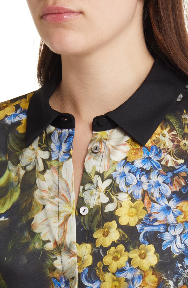 KOBI HALPERIN Nessa Print Blouse, Alternate, color,