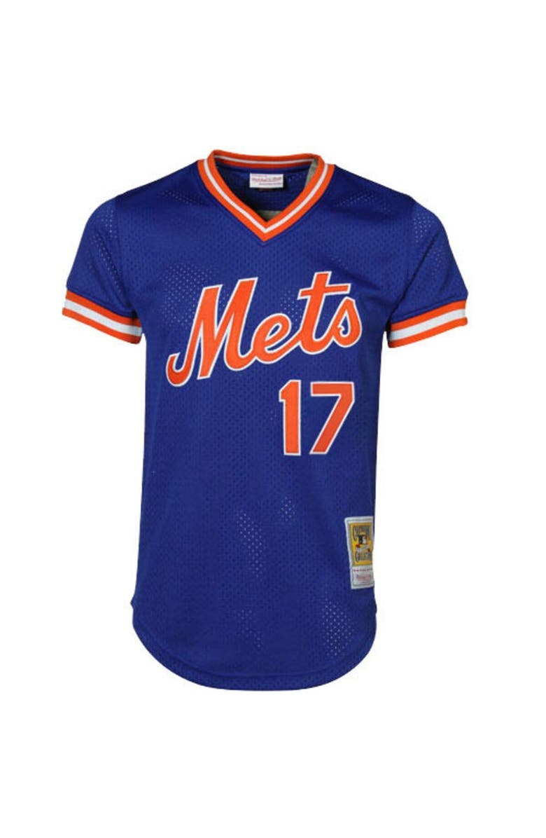 Mitchell & Ness Men's Mitchell & Ness Keith Hernandez Royal New York Mets Cooperstown Mesh Batting Practice Jersey, Alternate, color, 
