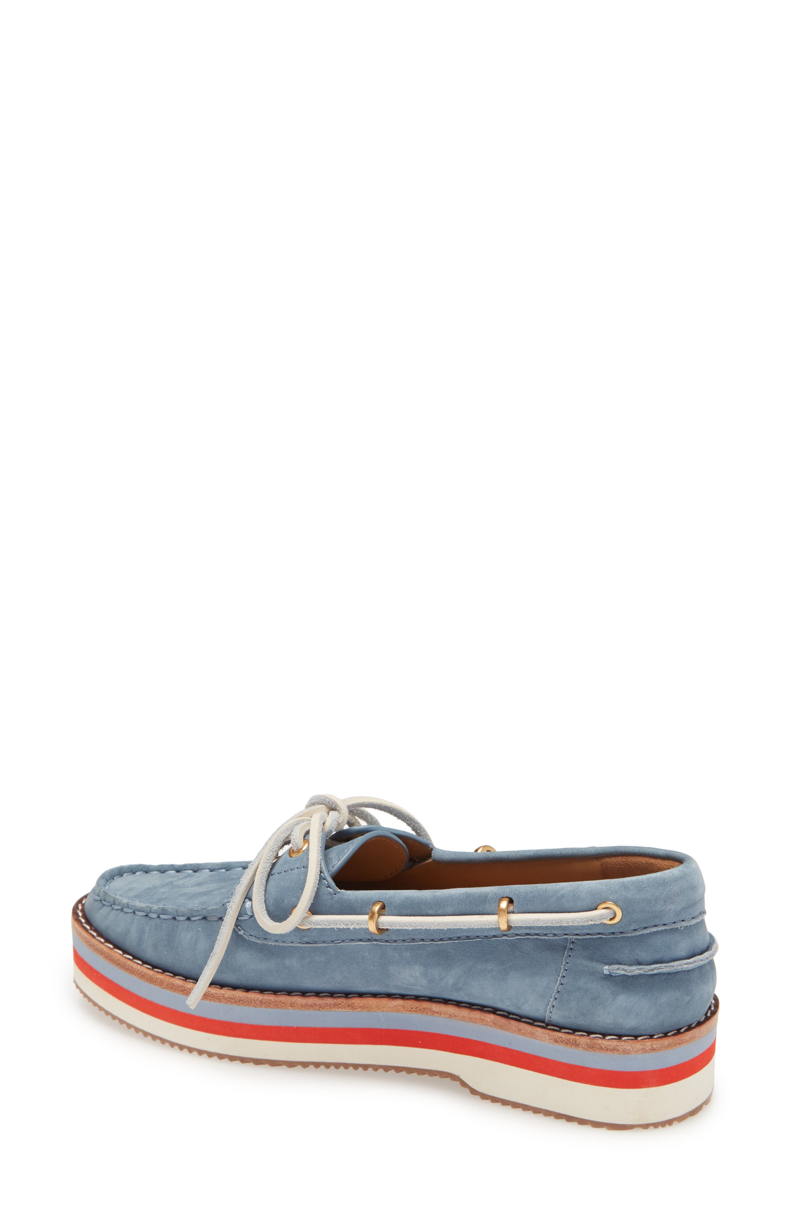 Tory Burch Joey Platform Boat Shoe, Alternate, color, 