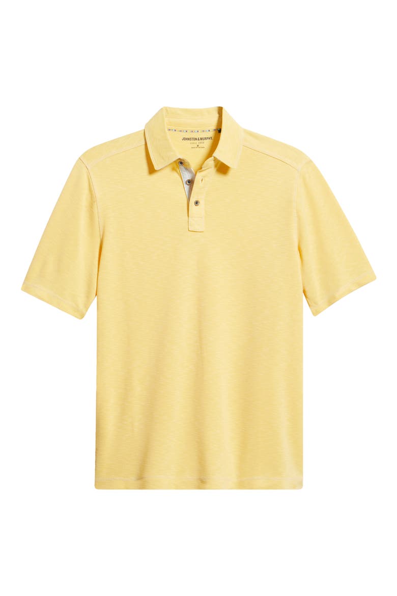 Vintage Slub Polo, Alternate, color, YELLOW
