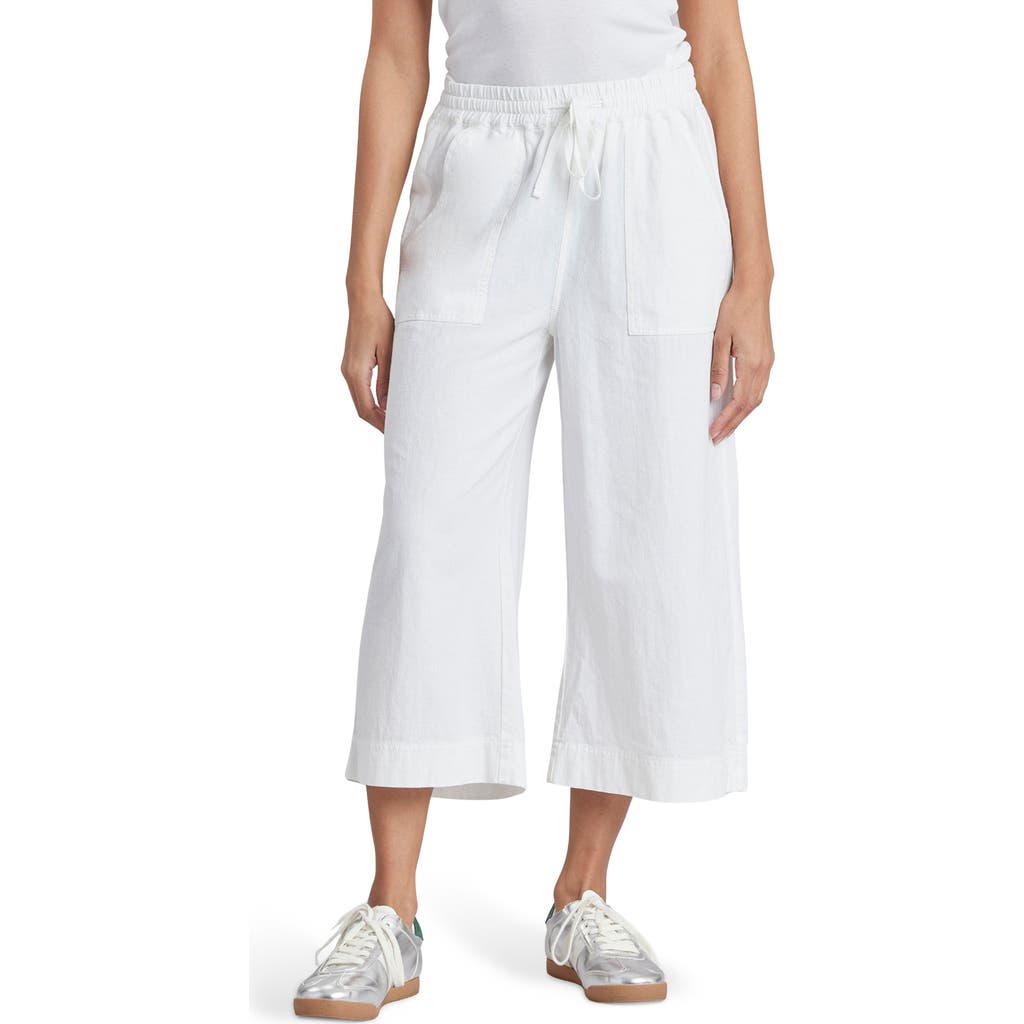 Supplies By Unionbay Dennie Solid Crop Cotton Gauze Pants