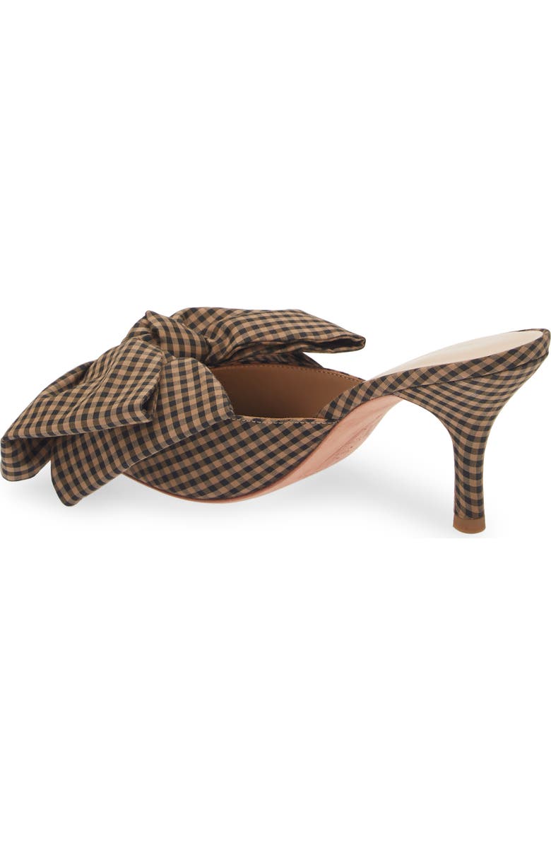 Loeffler Randall Margot Pointed Toe Mule, Alternate, color, Brown/ Black Check
