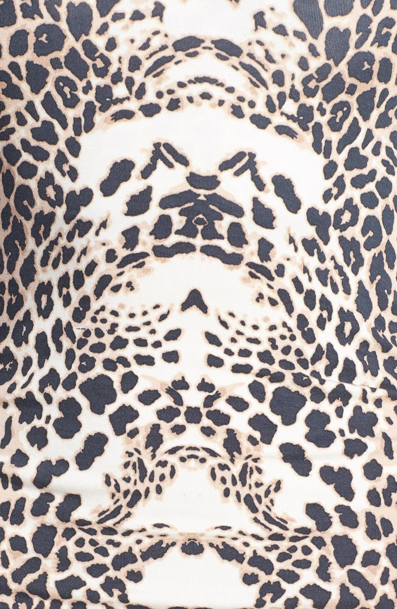 Tart 'Patrice' Leopard Print Body-Con Dress, Alternate, color, 