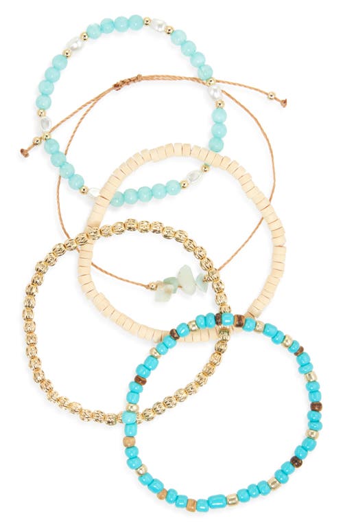 BP. BP. SET OF 5 ASSORTED BRACELETS