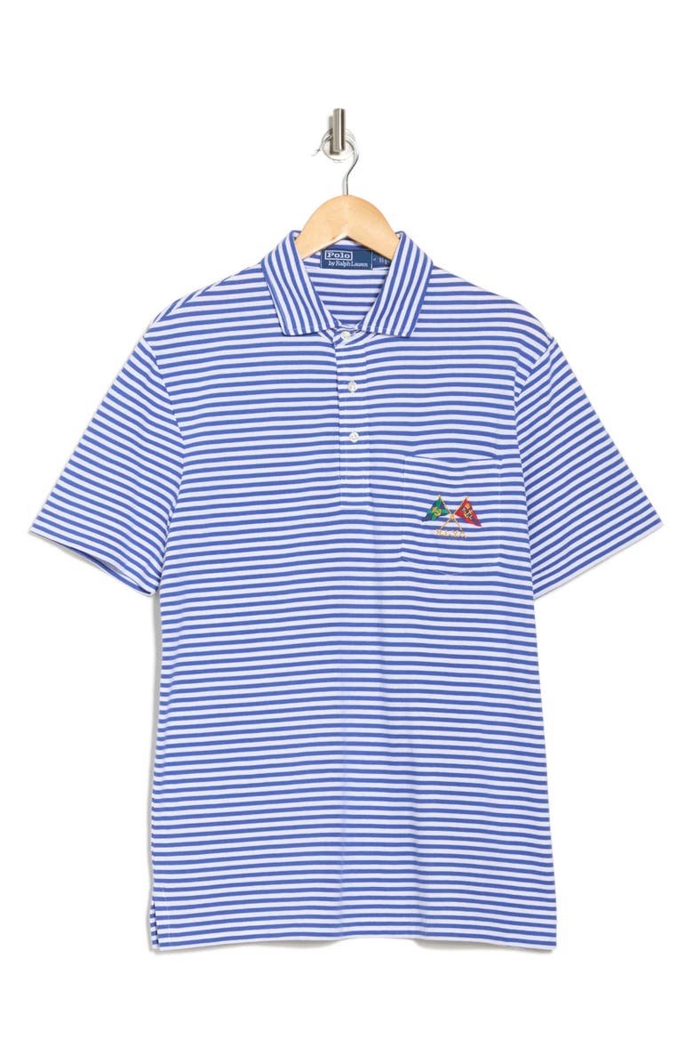 Polo Ralph Lauren Lisle Stripe Cotton Polo, Alternate, color, 