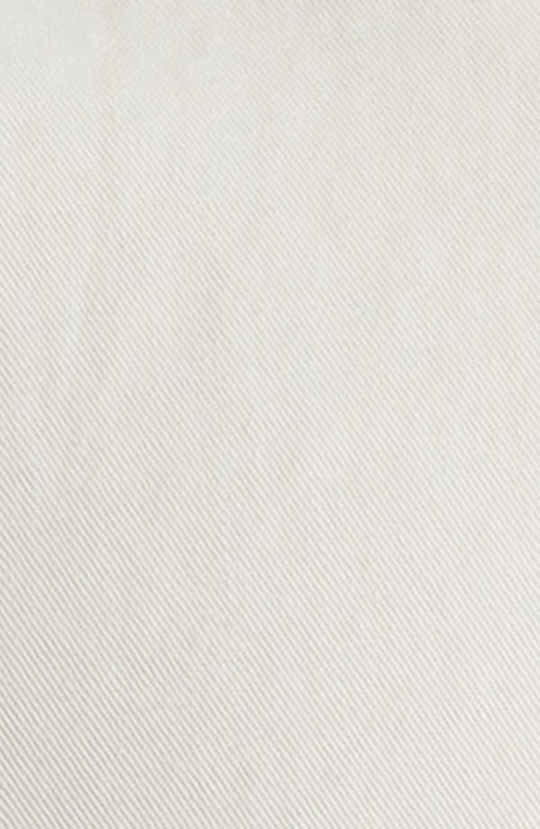 Service Works Script Embroidered Organic Cotton Camp Shirt, Alternate, color, Salt