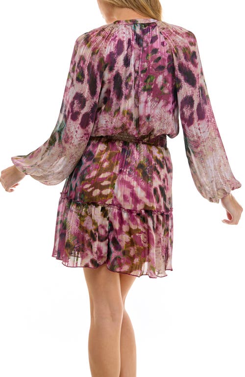 Socialite Long Sleeve Smocked Minidress