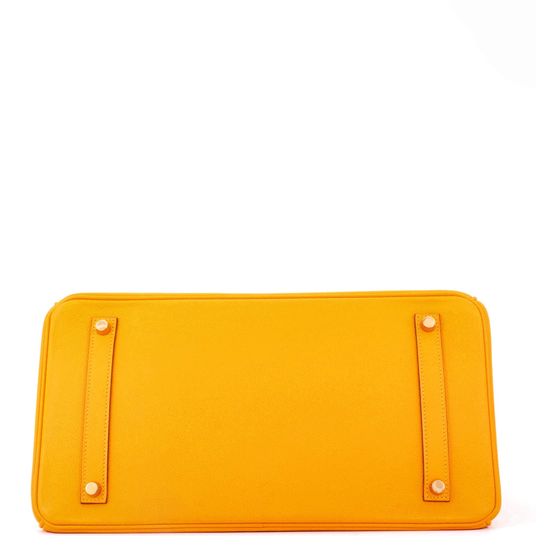 Pre-Owned Hermes Birkin Handbag Yellow Epsom with Gold Hardware 35, Alternate, color, 