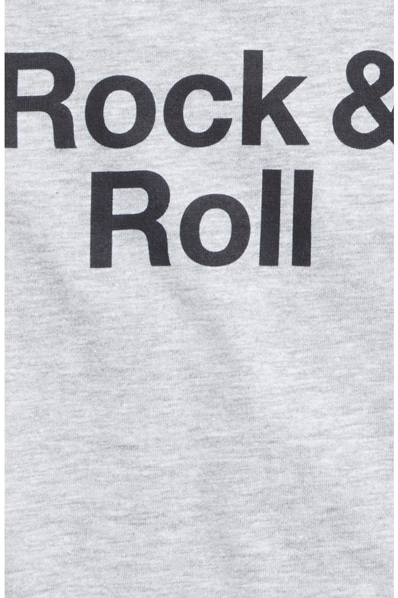 Rock & Roll Graphic T-Shirt, Alternate, color, MEDIUM GREY