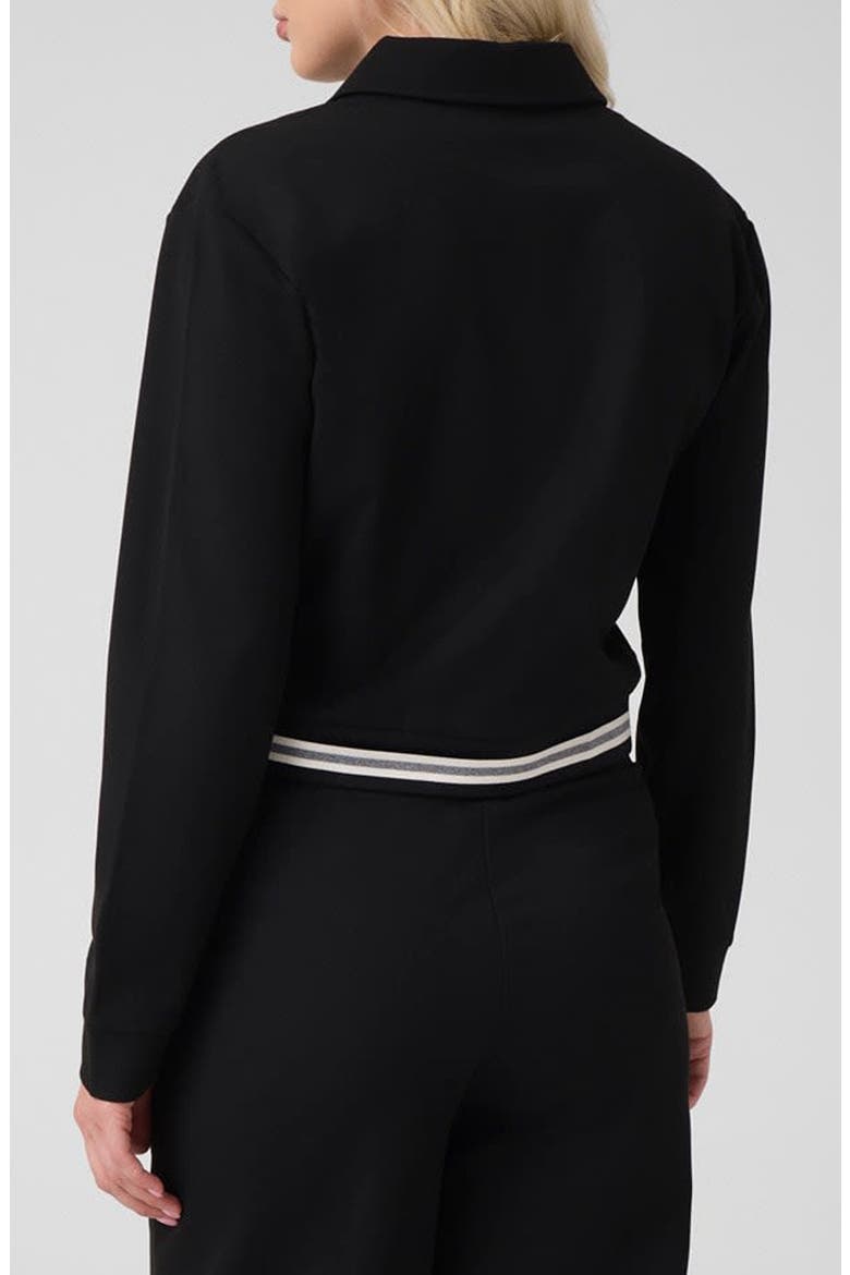 Goliarda Full Zip Jacket, Alternate, color, BLACK-BLACK
