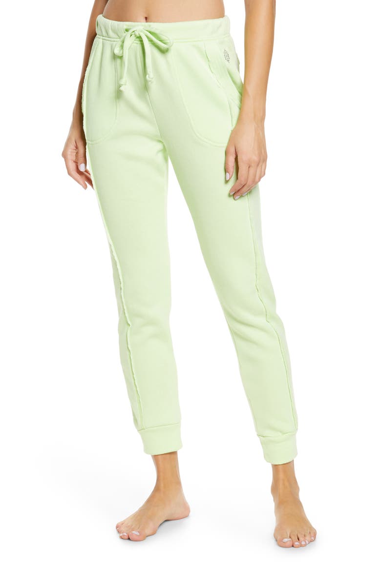 Free People FP Movement Work it Out Joggers, Main, color, LIME