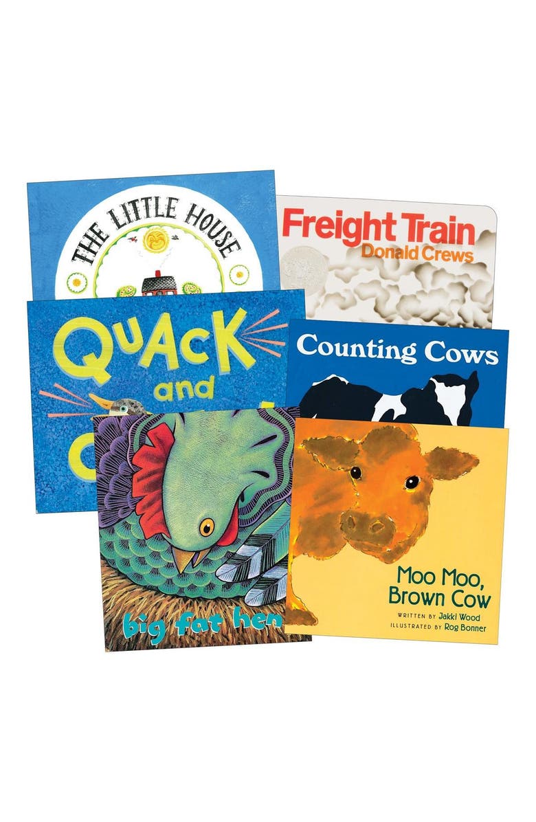 Kaplan Early Learning Company Classroom Board Books - Set of 6, Main, color, Multicolor