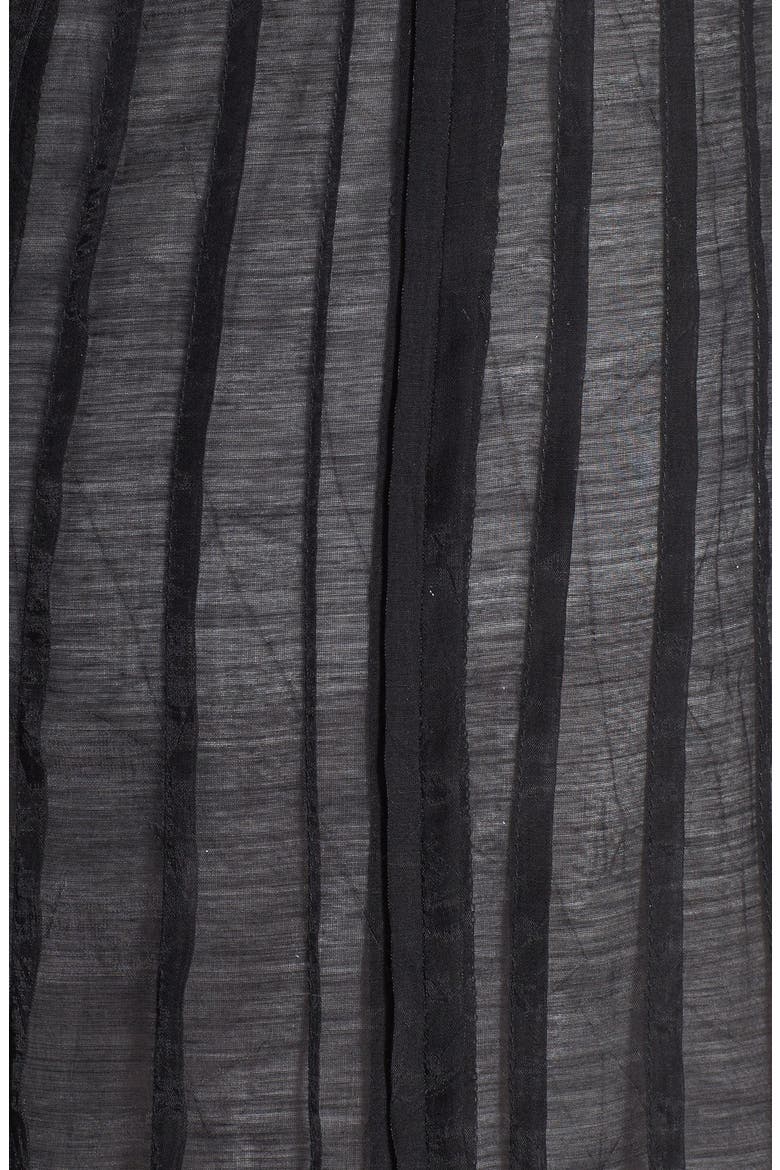 'Batiste Flirt' Skirt, Alternate, color, BLACK ONYX
