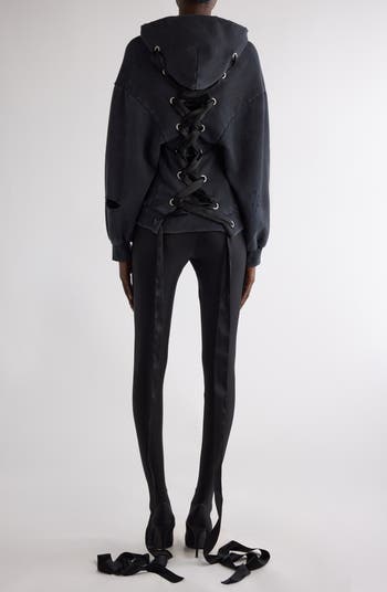 人気商品の再入荷情報をお届け！ Lace-Up Balenciaga Back Nordstrom | Hoodie Zip トップス
