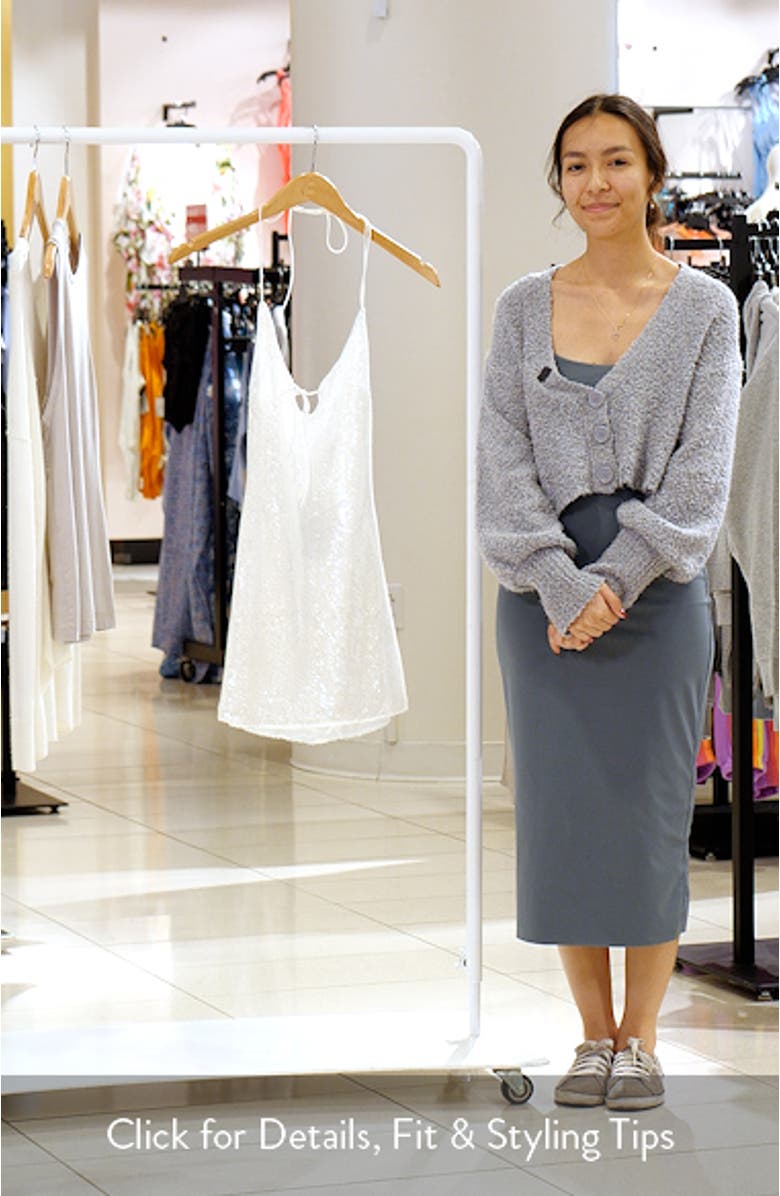 Moonchild Sequin Halter Minidress, sales video thumbnail