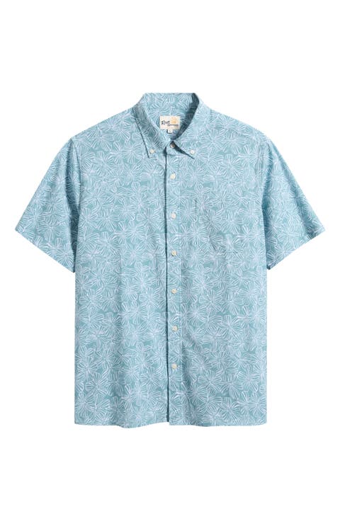 Mala Melia Short Sleeve Button-Down Sport Shirt