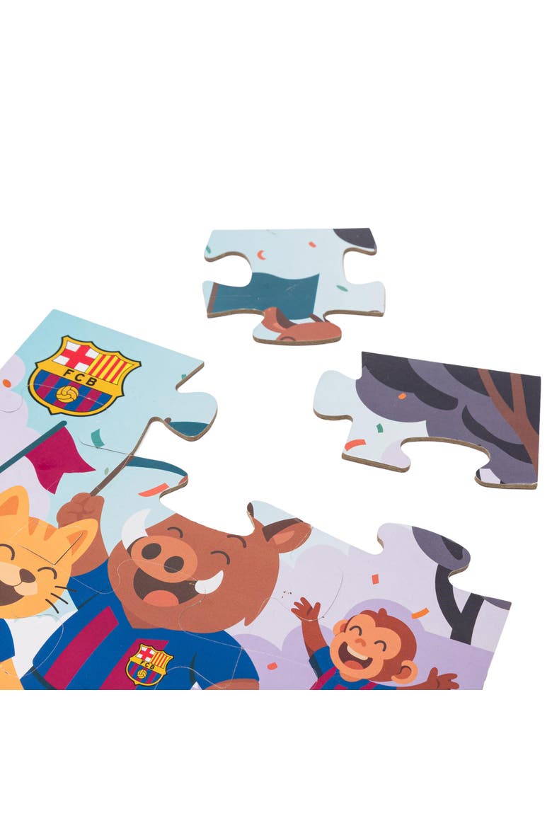 FC Barcelona Soccer 24 Piece Children's Jigsaw Puzzle, Alternate, color, Multi