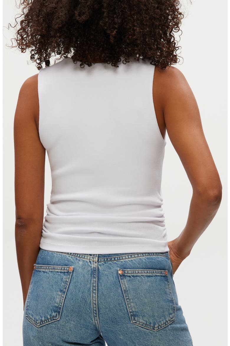 Maribel Square Neck Tank, Alternate, color, WHITE
