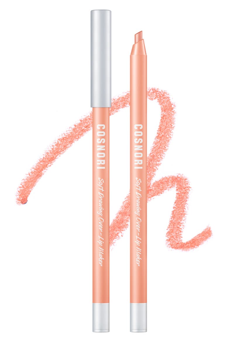 Soft Drawing Over-Lip Maker Lip Liner, Main, color, 03 NUDY PEACH