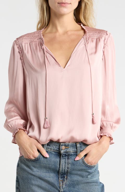 Kaylynn Split Neck Top