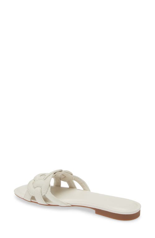 Nordstrom Carolina Slide Sandal In Ivory Shell