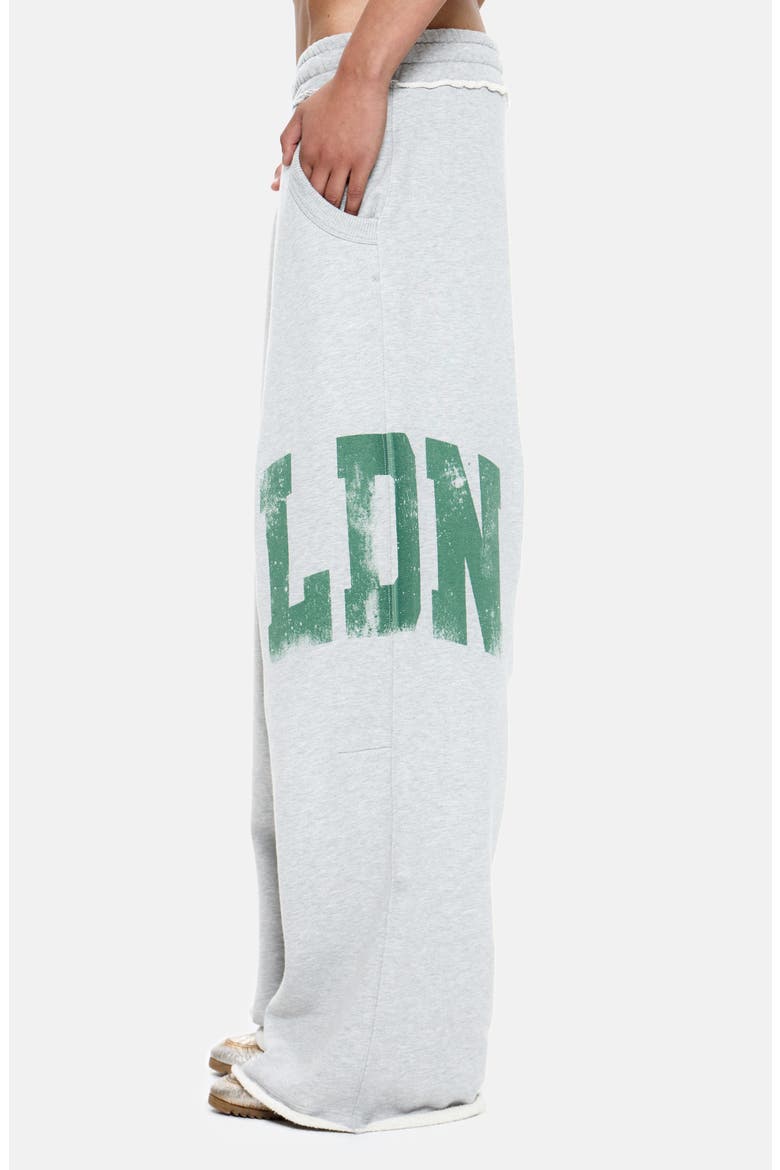 LDN Print Grey Marl Monster Joggers, Alternate, color, GREY