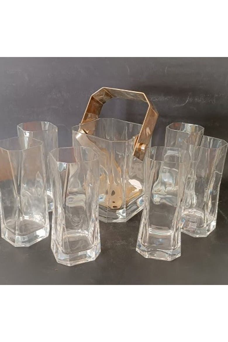 Ice Bucket Secchiello Ghiaccio Cibi, Alternate, color, Clear Crystal