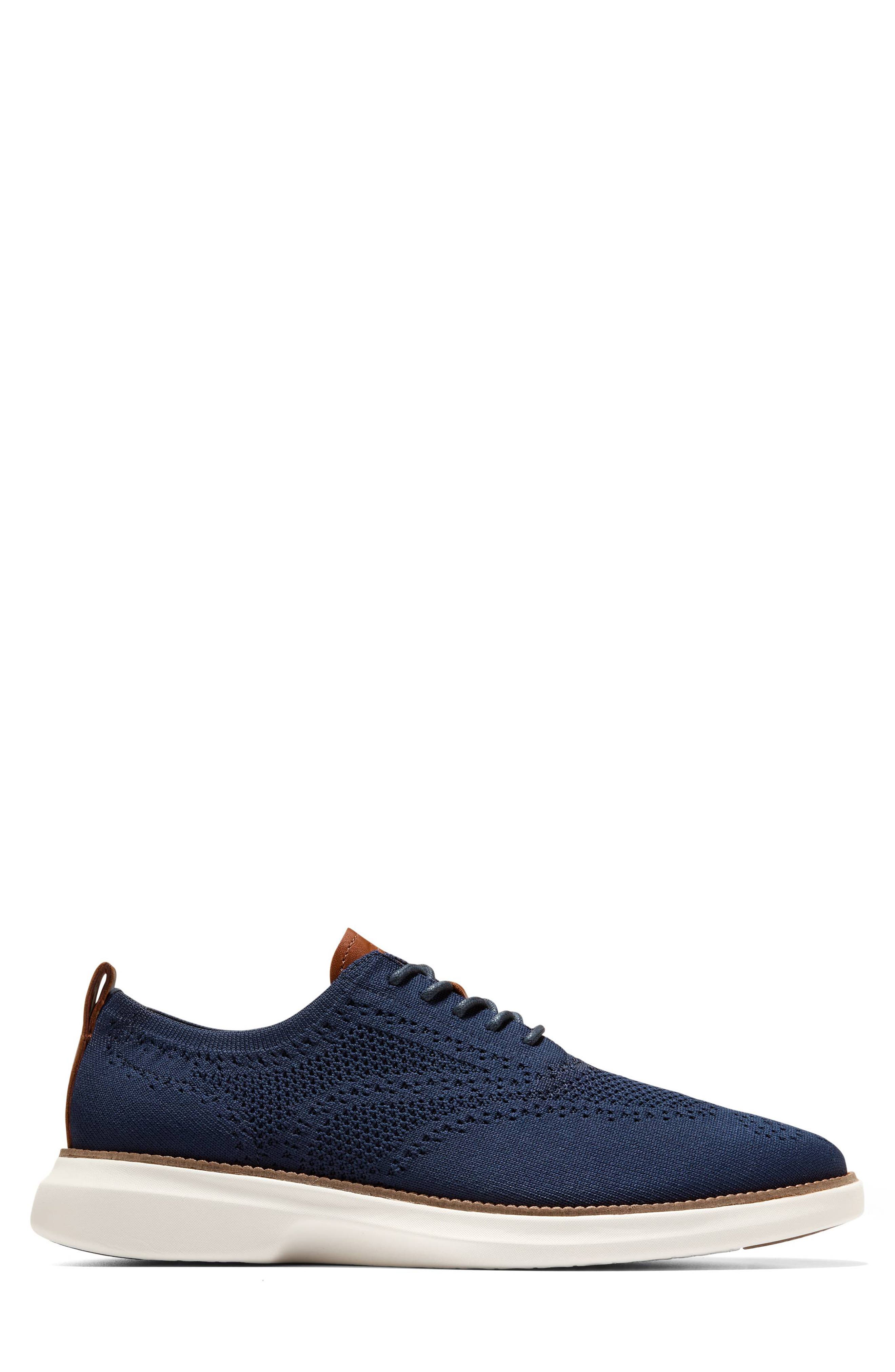 Grand Shadowlite Stitchlite Derby, Alternate, color, NAVY BLAZER / BRITISH TAN