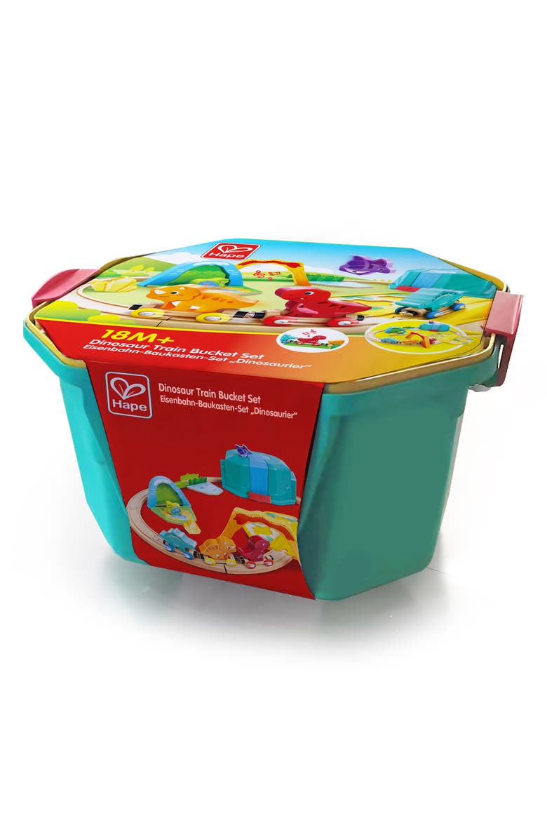 Hape Dinosaur Train Bucket Playset, Alternate, color, Multi