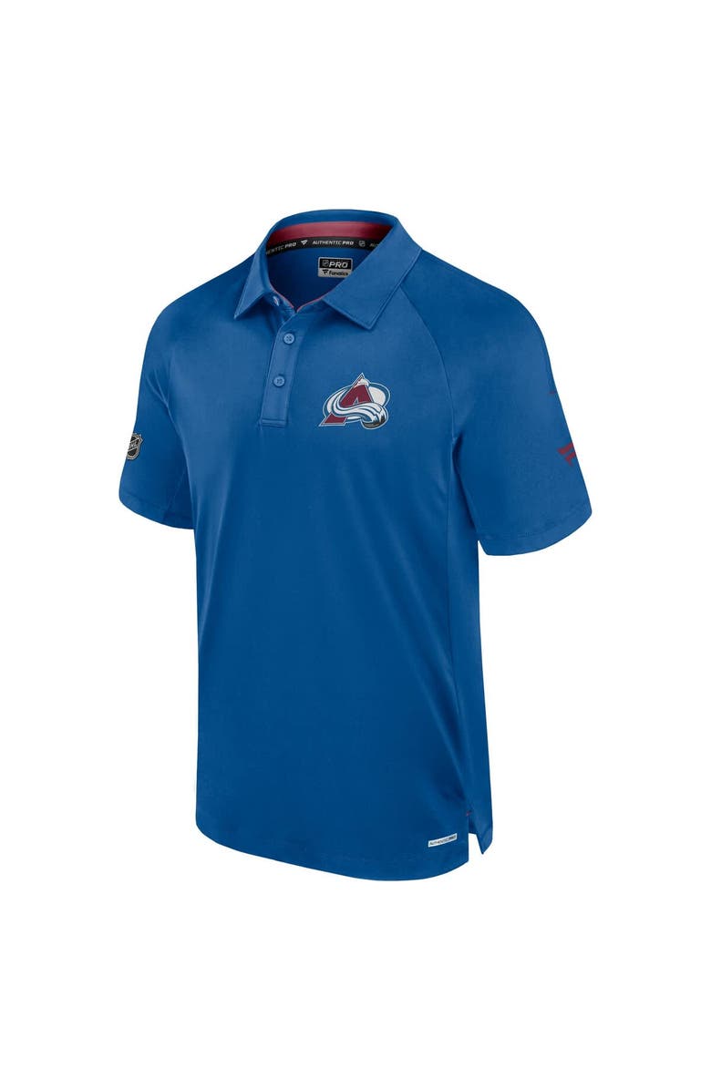 FANATICS Men's Fanatics  Blue Colorado Avalanche Authentic Pro Rink Polo, Alternate, color, 