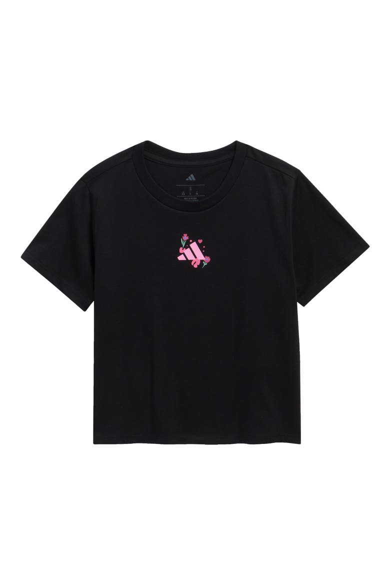 Kids' Graphic Jersey T-Shirt, Main, color, BLACK