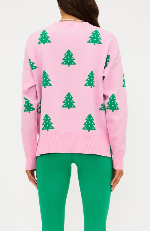 Beach Riot Callie Christmas Tree Sweater In Multi
