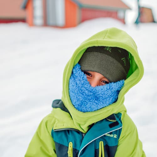 Turtle Fur Kids Fleece Everyday Overhood In Green
