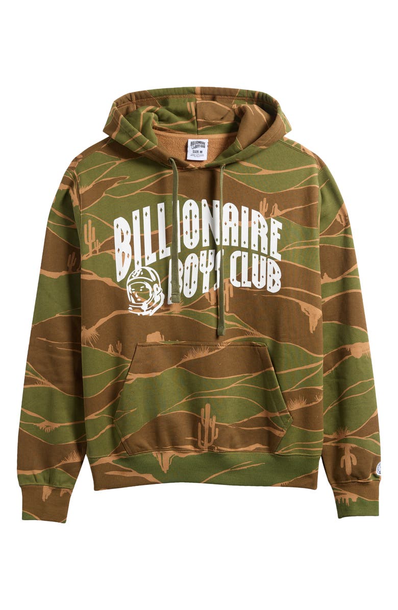 Billionaire Boys Club Camo Arch Cotton Graphic Hoodie, Alternate, color, 