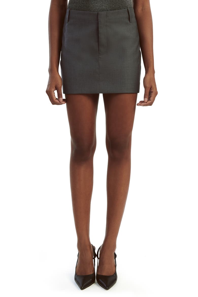 Maika Miniskirt, Main, color, DARK GREY
