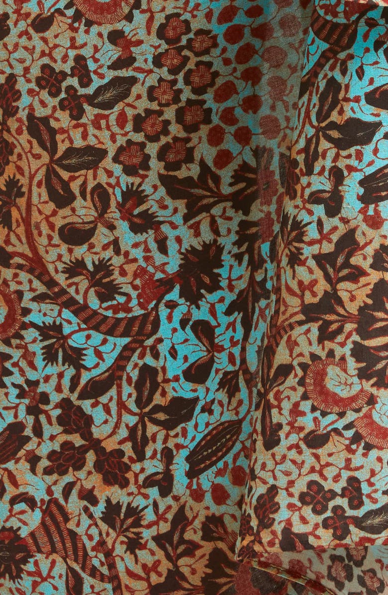 Ulla Johnson Paz Batik Print Cover-Up Pareo, Alternate, color, 