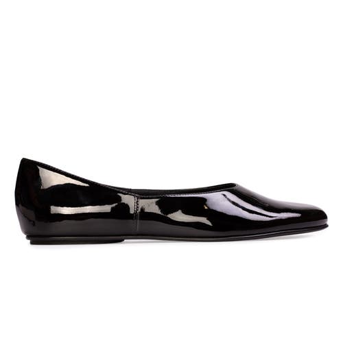 Black Suede Studio Ezra Ballet Flat In Multi