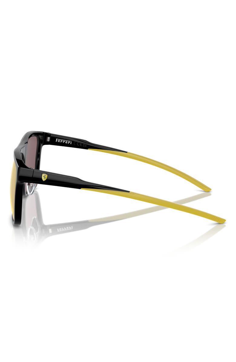 Scuderia Ferrari 58mm Square Sunglasses, Alternate, color, 