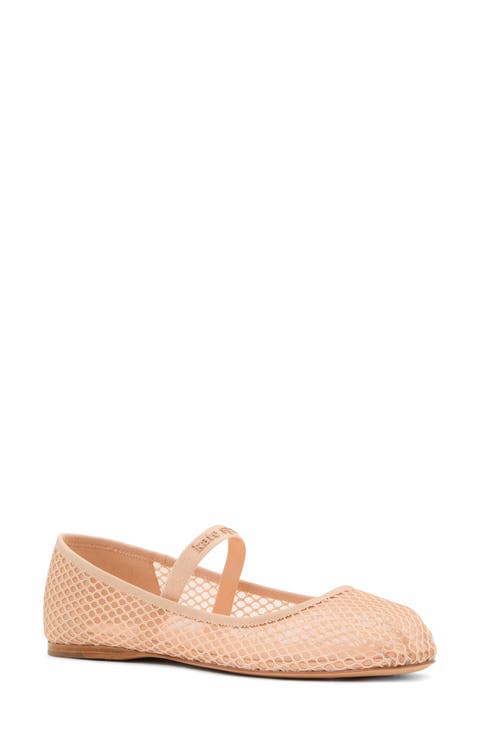 MESH MARY JANE FLATS